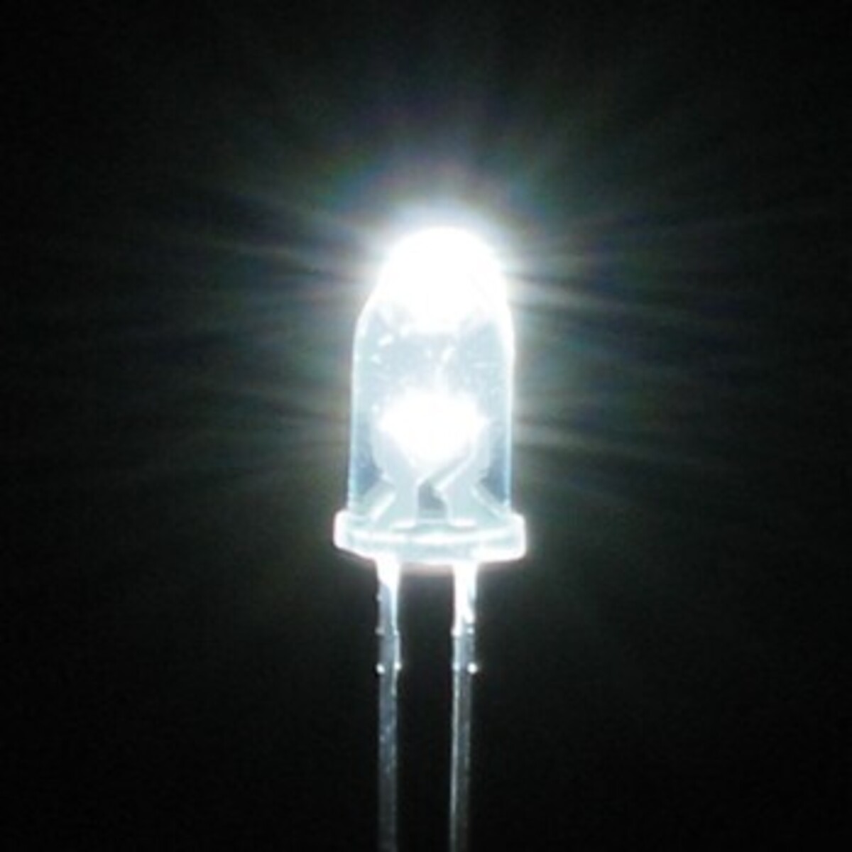 コード付超高輝度LED（白色・5mm） [ LK-5WH-C50 ]｜製品情報 | エレキット