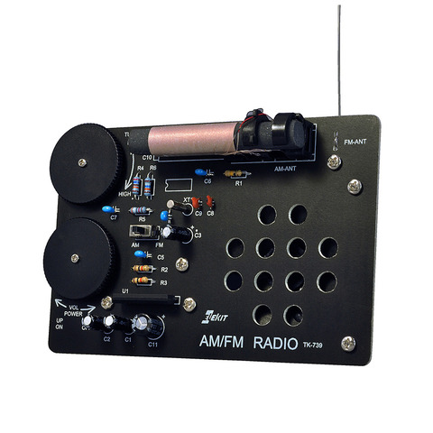 TK-739 AM/FM DSPラジオ バーアンテナのはんだ付け | FAQ | エレキット