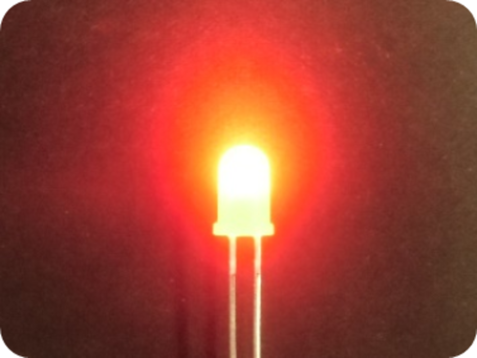かんたんLEDシリーズ　高輝度LED（赤色・5ｍｍ） [ AP-L01 ]