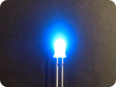 かんたんLEDシリーズ　高輝度LED（青色・5ｍｍ）