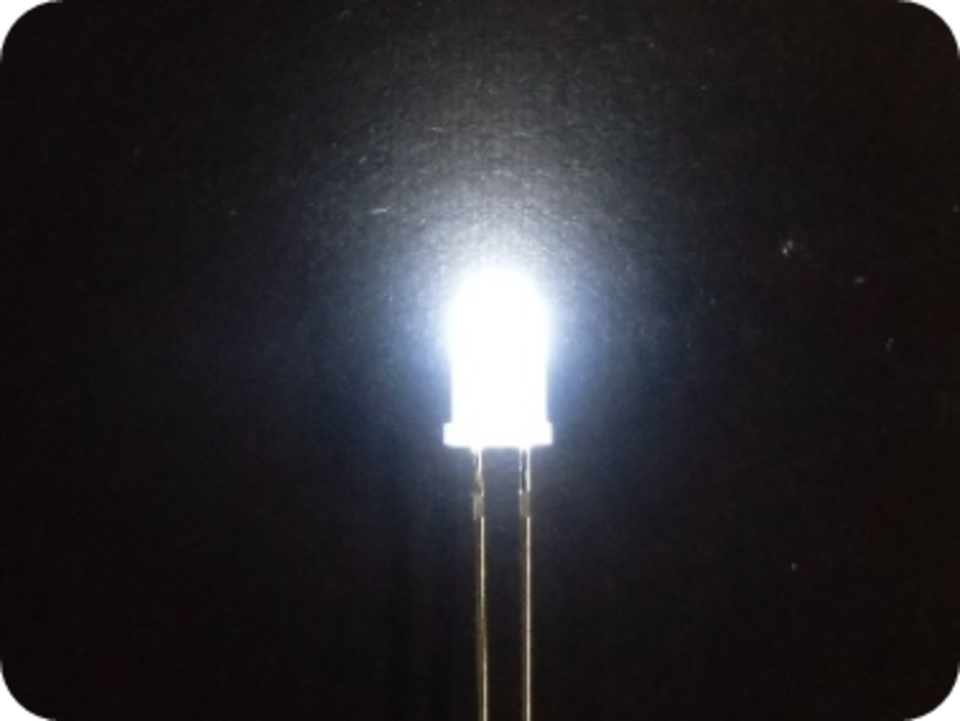 かんたんLEDシリーズ　高輝度LED（白色・5ｍｍ） [ AP-L03 ]