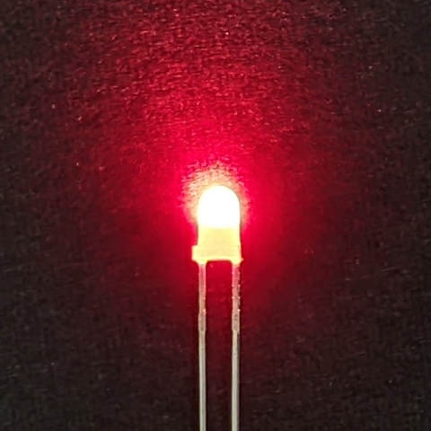 かんたんLEDシリーズ　高輝度LED（赤色・3ｍｍ・6個セット） [ AP-L11 ]