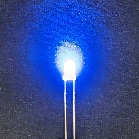 かんたんLEDシリーズ　高輝度LED（青色・3ｍｍ・6個セット） [ AP-L12 ]