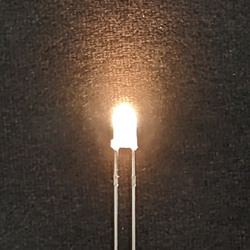 かんたんLEDシリーズ　高輝度LED（電球色・3ｍｍ・6個セット） [ AP-L14 ]