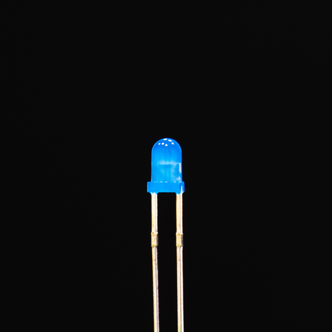 かんたんLEDシリーズ　高輝度LED（青色・3ｍｍ・6個セット） [ AP-L12 ]