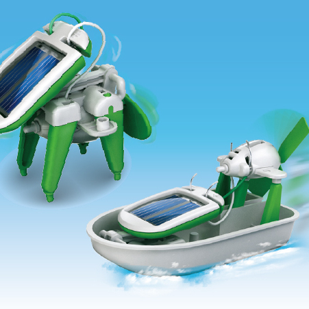 6in1 ソーラー工作キット [ JS-610R ]