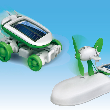 6in1 ソーラー工作キット [ JS-610R ]