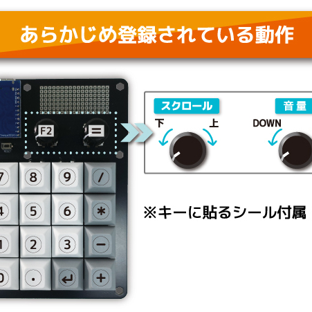 テンキーマクロパッド [ TJ-002 ]